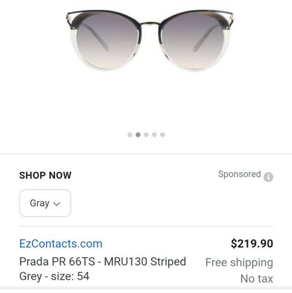 Prada Sunglasses 100% Authentic! - Picture 5 of 6